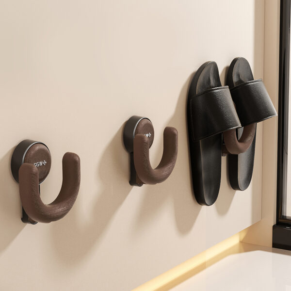 2 Wood-Plastic Composite Series - 2464 Wall-Mounted Slipper Rack