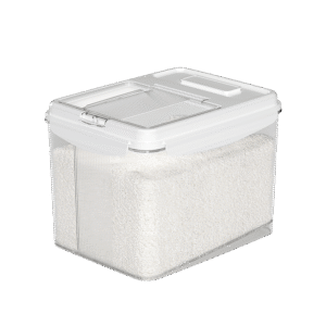 主图800 Transparent Sloped Rice Container