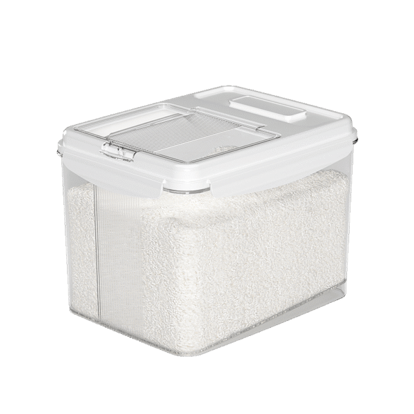 主图800 Transparent Sloped Rice Container
