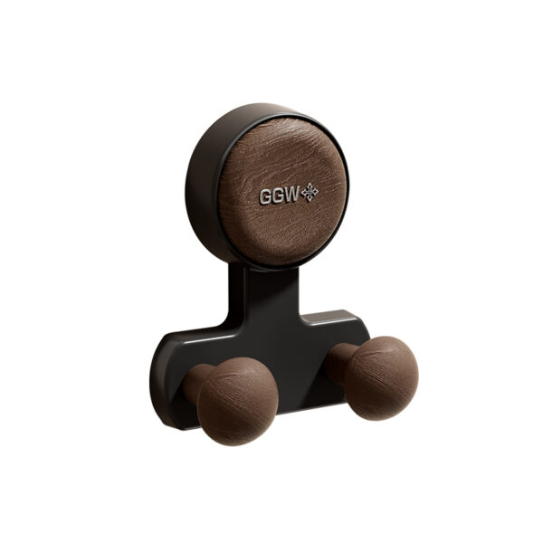 白底 Wood-Plastic Composite Series - 2463 Double-Row Hook Rack