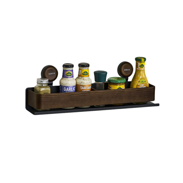 白底 Wood-Plastic Composite Series - 2462 Wall-Mounted Storage Cubby - Kitchen